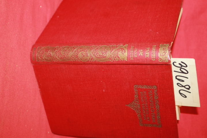 Austen, Jane: Mansfield Park, 1902 Red HB, Macmillan & Co, London