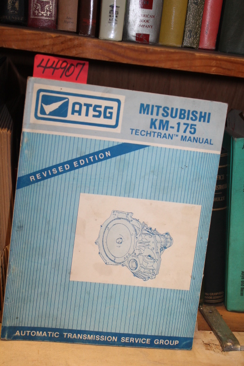 ATSG (Automatic Transmission Service...: Mitsubishi KM-175 / 177 -- Techtran ...