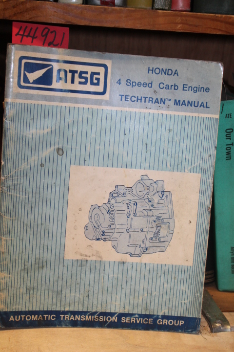 ATSG (Automatic Transmission Service...: Honda 4 Speed Car Engine -- Techtran...