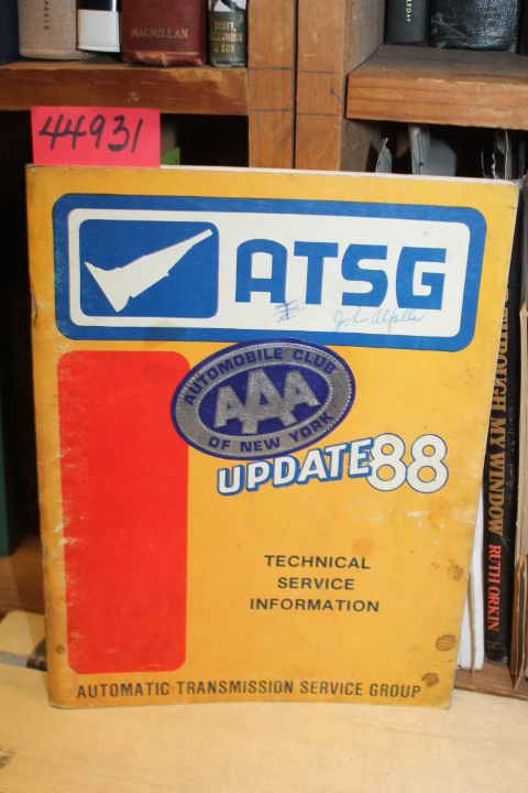 ATSG (Automatic Transmission Service...: Update '88 -- Technical Service Info...