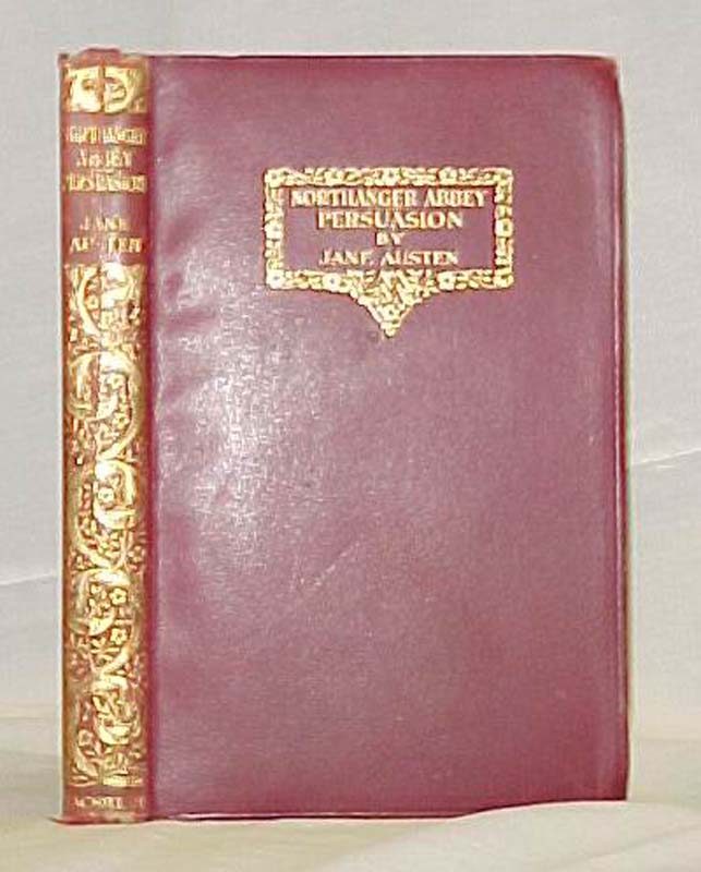 Austen, Jane: Northanger Abbey and Persuasion 1926 leather