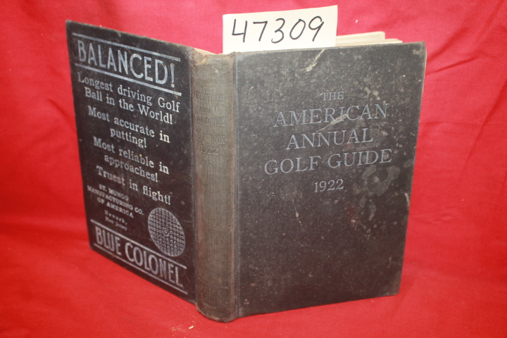 Anderson, John G.: The American Annual Golf Guide and Year Book