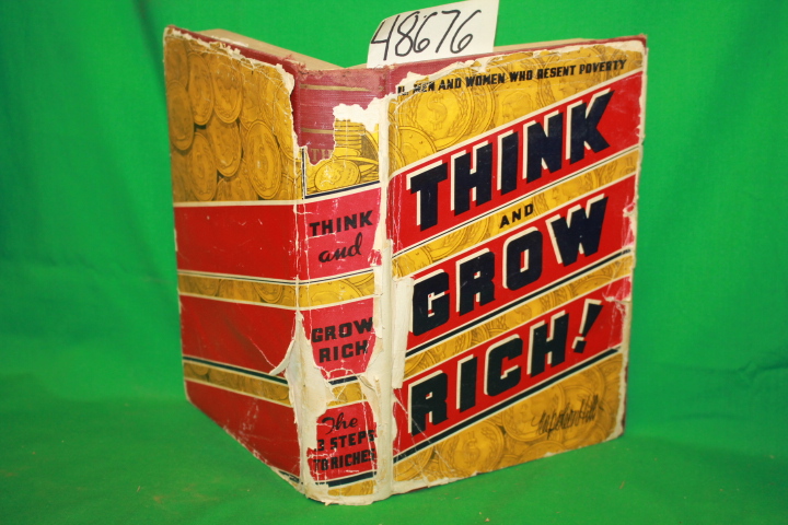 Hill, Napoleon: Think and Grow Rich 1937 DJ TATTERED