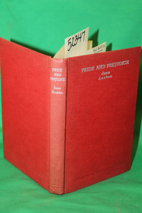 Austen, Jane: Pride and Prejudice, 1954, red hardback, JMDent