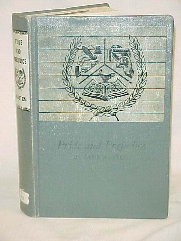 Austen, Jane: Pride and Prejudice, 1945 grey hardback, ex-library