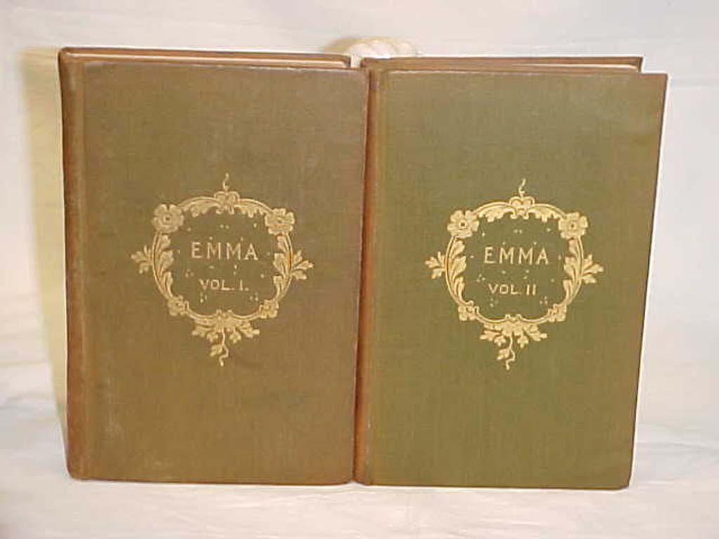 Austen, Jane: Emma Vol. I-II 1902