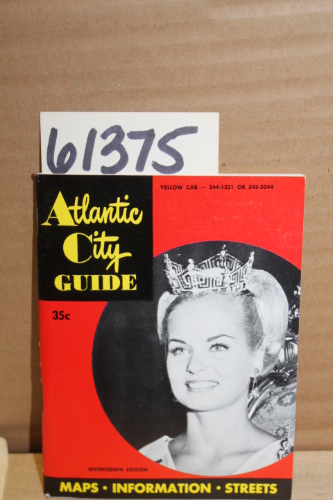 Atlantic City Guide 17: Atlantic City Guide Miss America 1969, Judith Ann Ford;