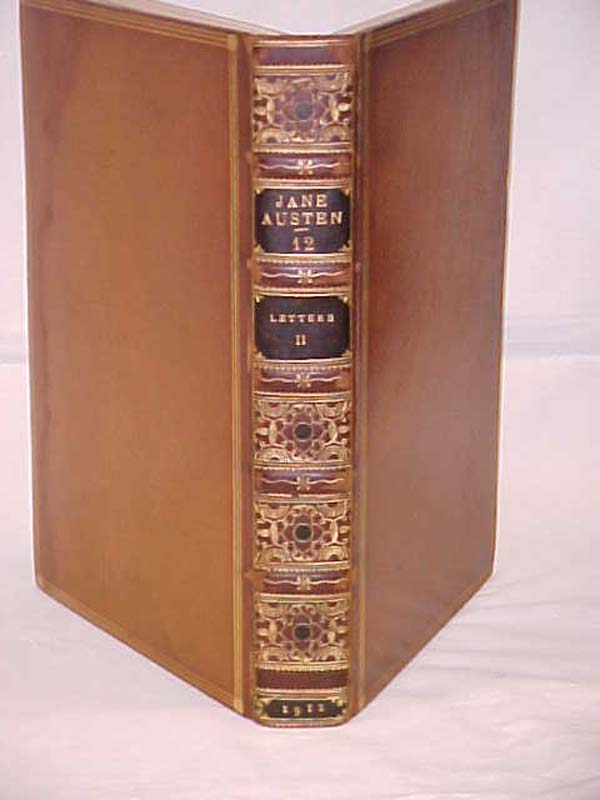 Austen, Jane: Letters of Jane Austen Vol. II Only, 1912, Leather,