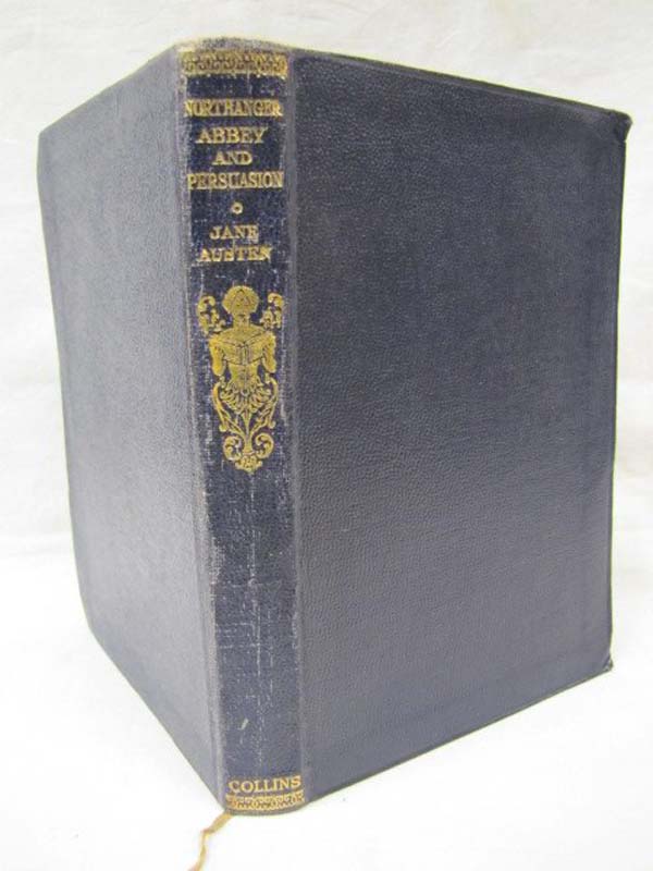 Austen, Jane: Northanger Abbey and Persuasion 1921 circa, blue leather