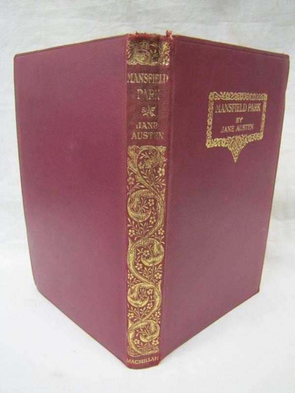 Austen, Jane: Mansfield Park 1926 ILL. HUGH THOMSON leather