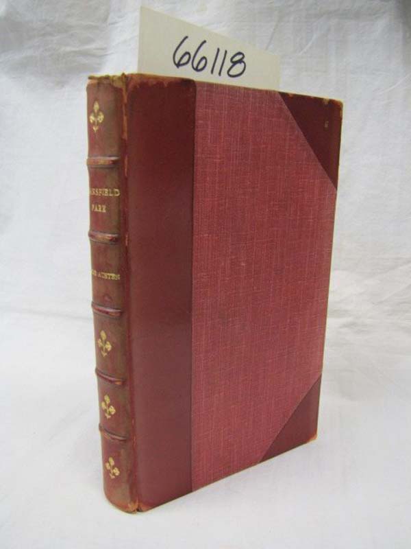 Austen, Jane: Mansfield Park, 1900, Riviere & Son, red leather