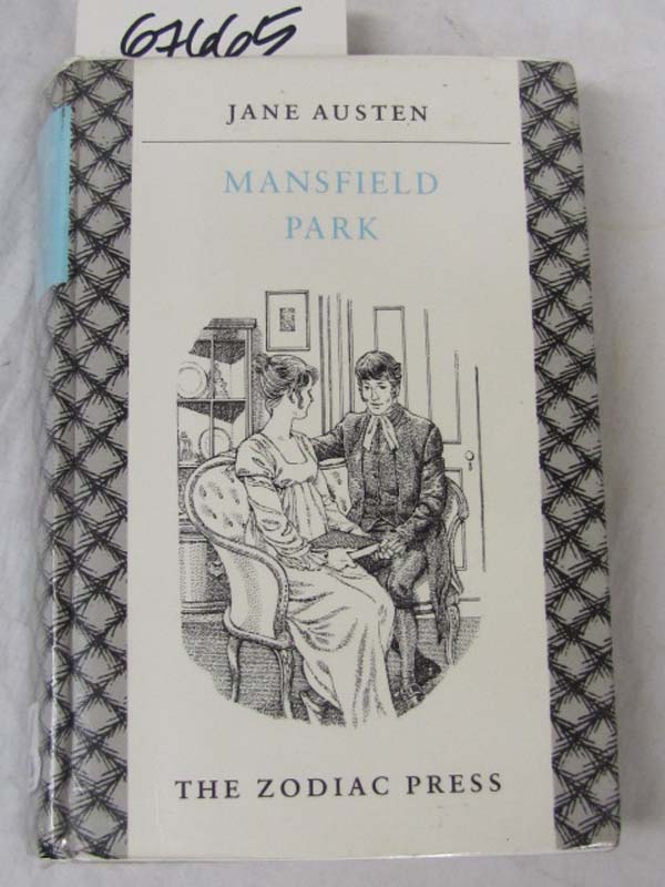 Austen, Jane: Mansfield Park The Zodiac Press 1988