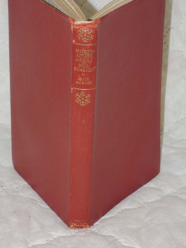 Austen, Jane: Northanger Abbey and Persuasion 1963 leather