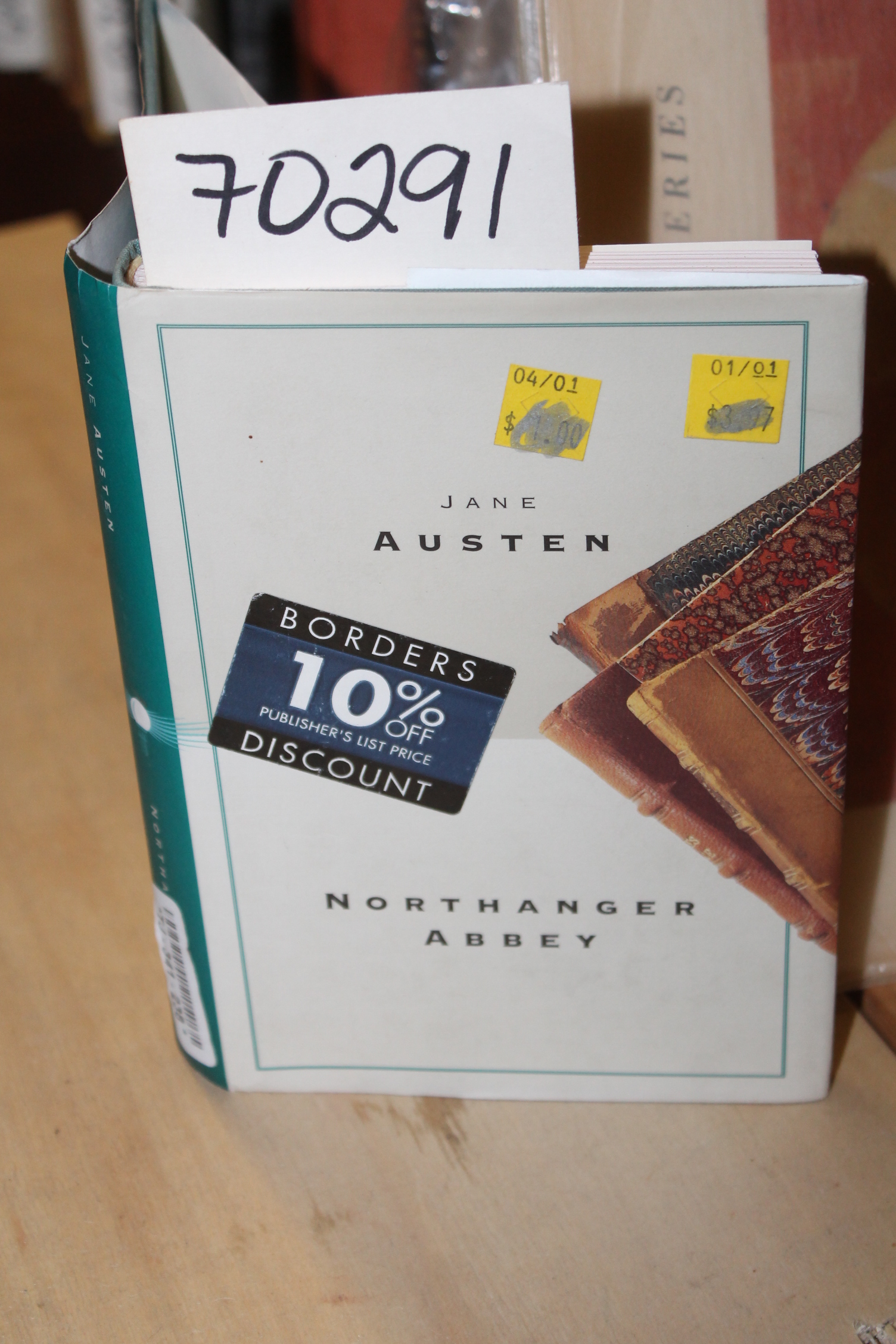 Austen, Jane: Northanger Abbey, 1997 grey hardback, Tally Hall Press