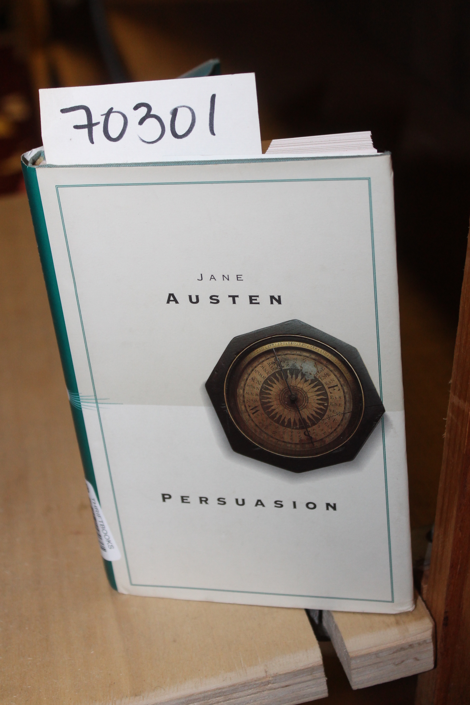 Austen, Jane: Persuasion, 1997 white hardback, tally hall press