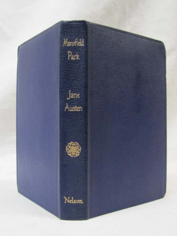 Austen, Jane: Mansfield Park 1920 circa, Blue hardback, Nelson & Sons