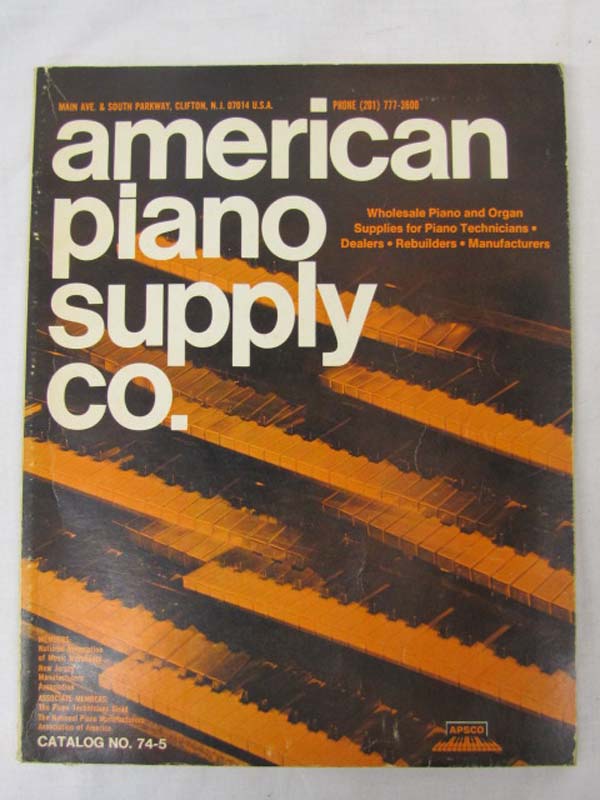 American Piano Supply Co.: American Piano Supply Co. No. 74-5