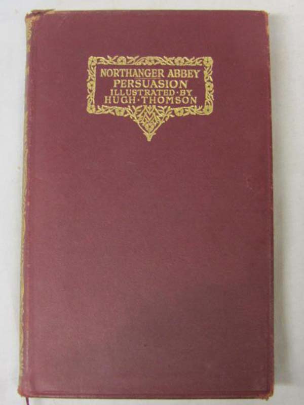 Austen, Jane: Northanger Abbey Persuaion 1930 leather