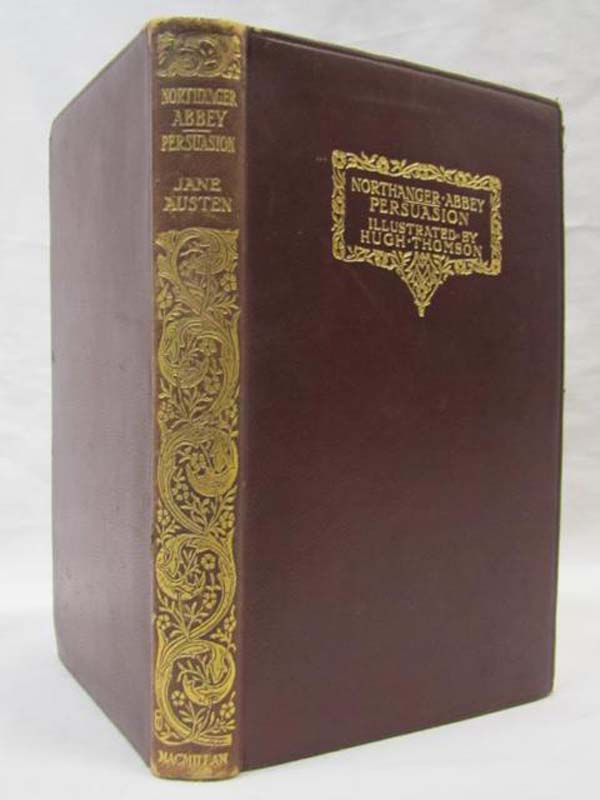 Austen, Jane: Northanger Abbey and Persuasion 1930 leather