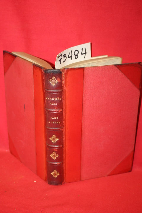 Austen, Jane: Mansfield Park 1908, red leather