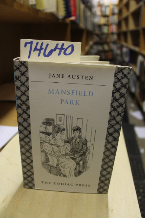 Austen, Jane: Mansfield Park, 1988 Zodiac Press, hardback