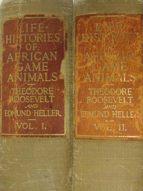 Roosevelt, Theodore & Heller, Edmund: Life-Histories of African Game Animals ...