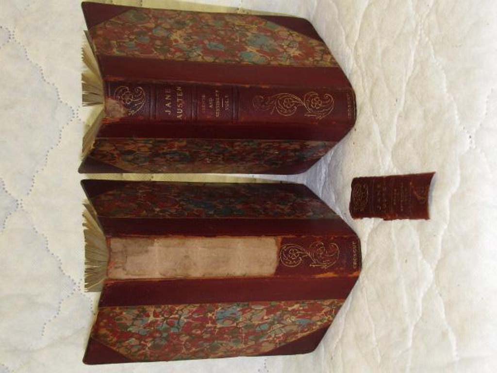 Austen, Jane & Johnson, R. Brimley: Sense and Sensibility Volume 1-2 leather