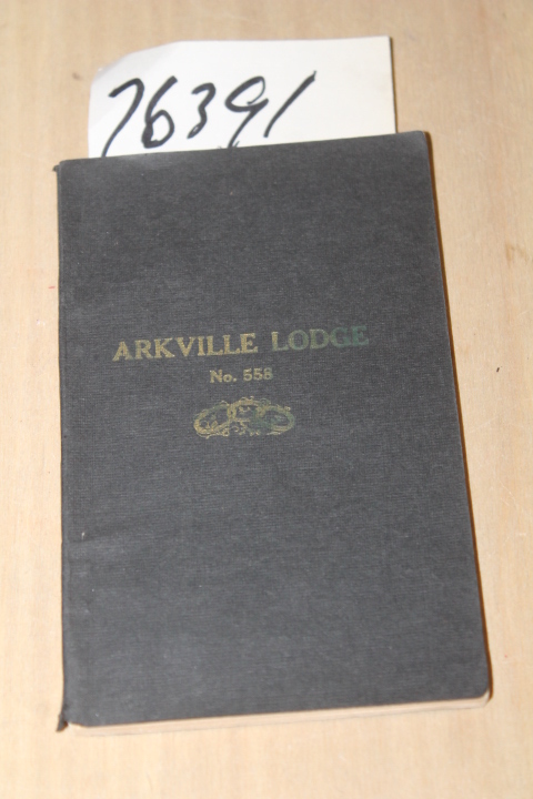 Arkville Lodge NEW YORK: Constitution  By-Laws and Rules of Order Arkville Lo...