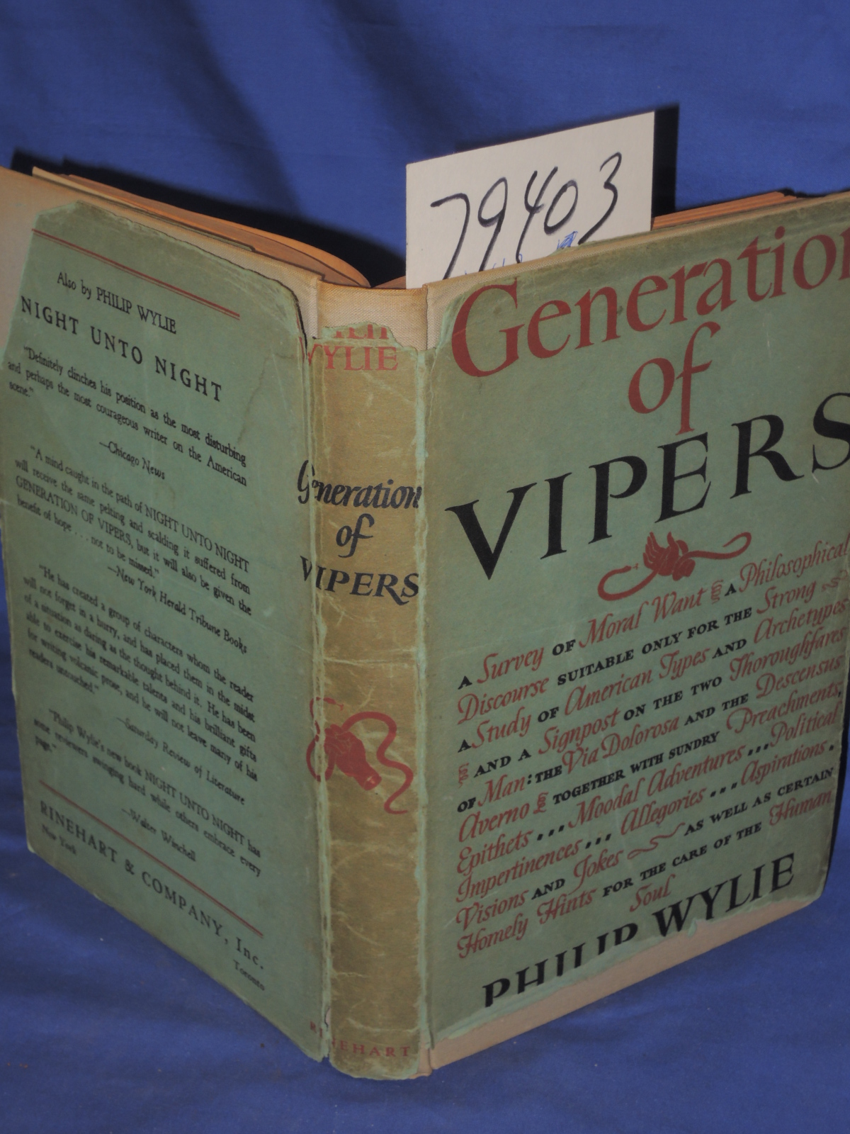 Wylie, Philip: Generation of Vipers