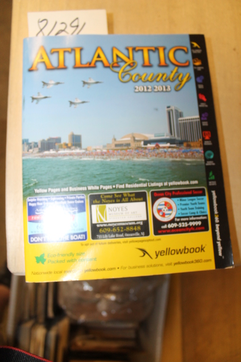 Yellowbook: Atlantic County Yellowbook TELEPHONE DIRECTORY 2012 - 2013