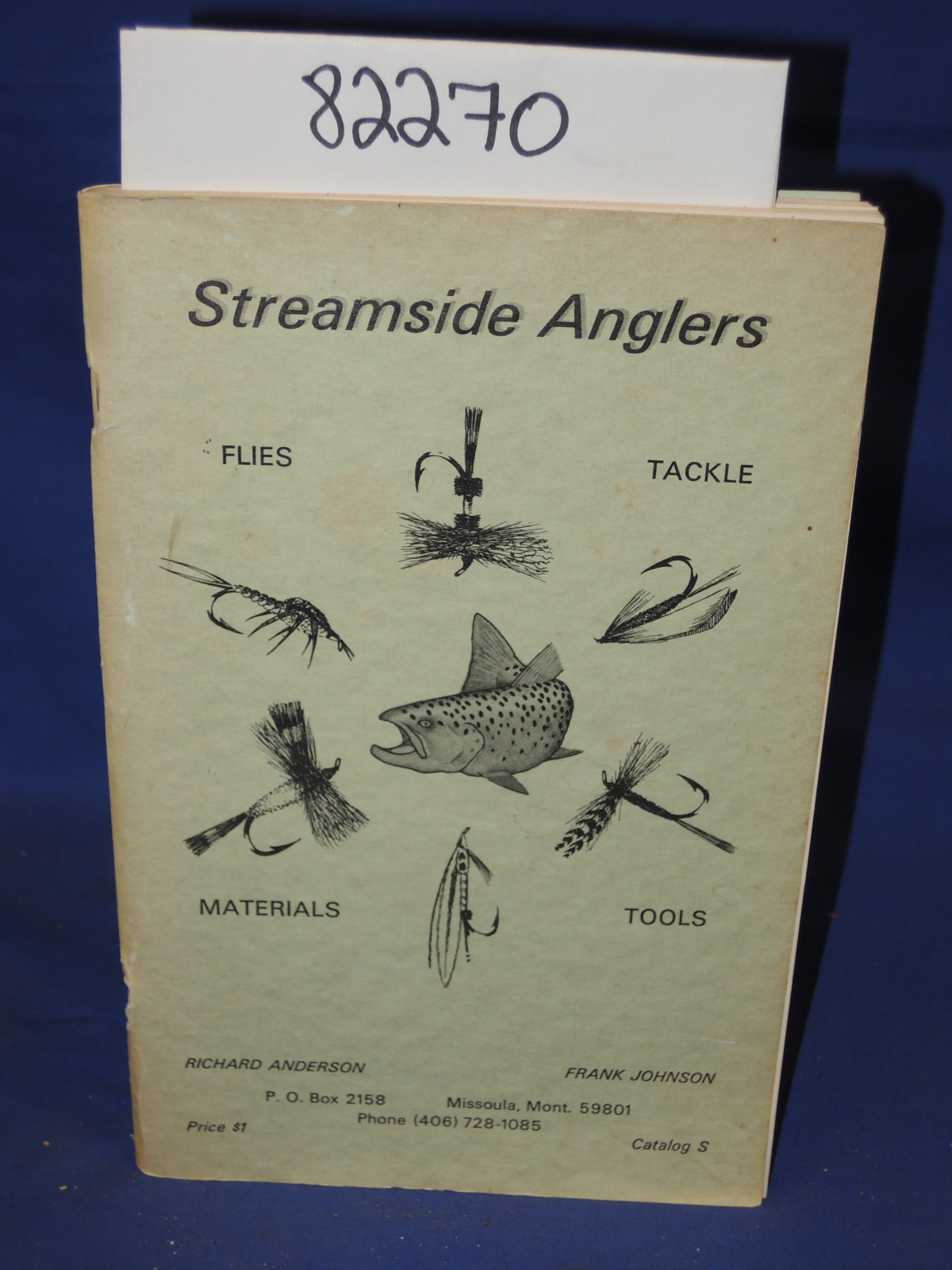 Anderson, Richard & Johnson, Frank: Streamside Anglers FLY FISHING LURES HAND...