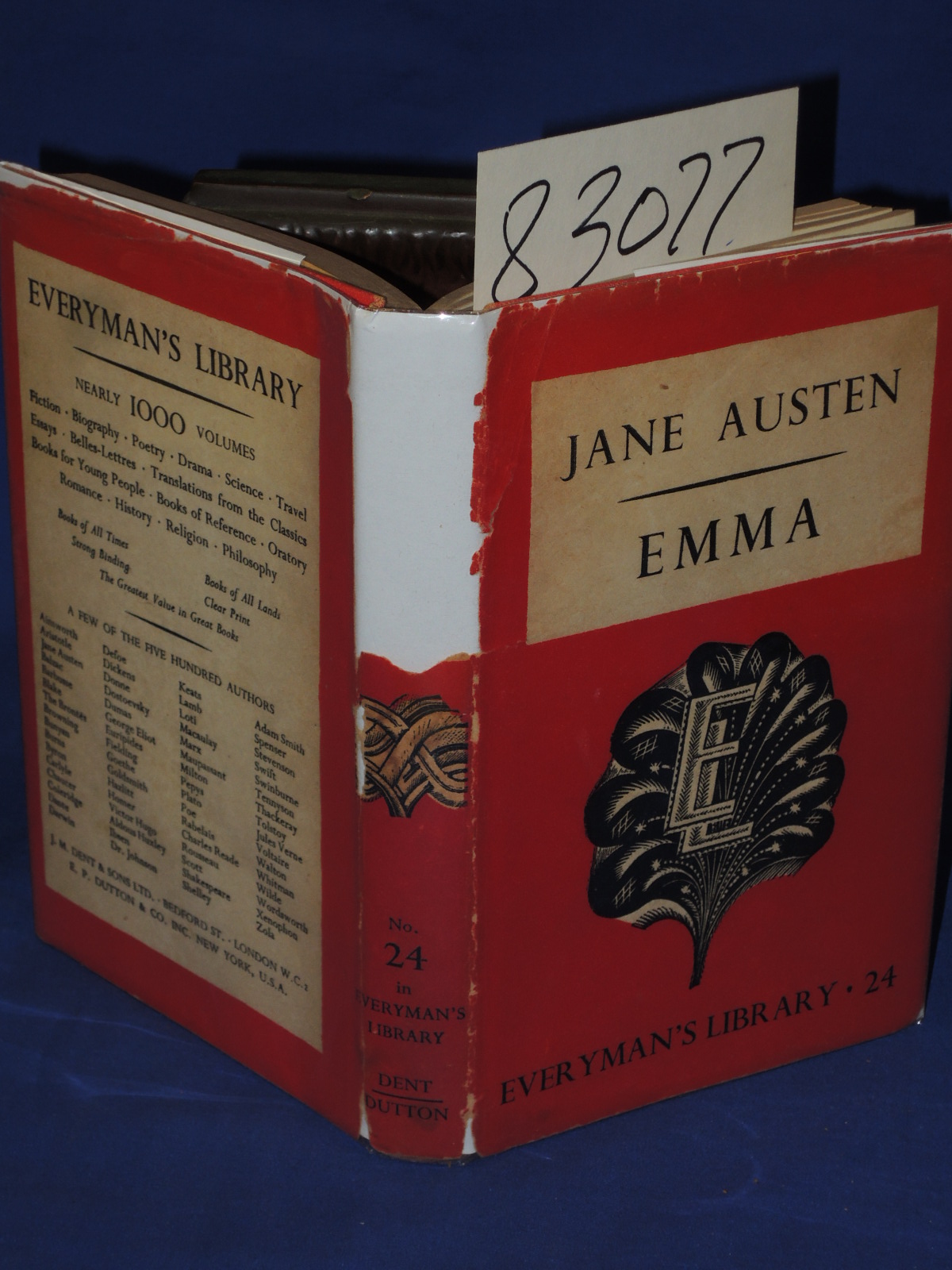 Austen, Jane: Emma Everyman's Library 24