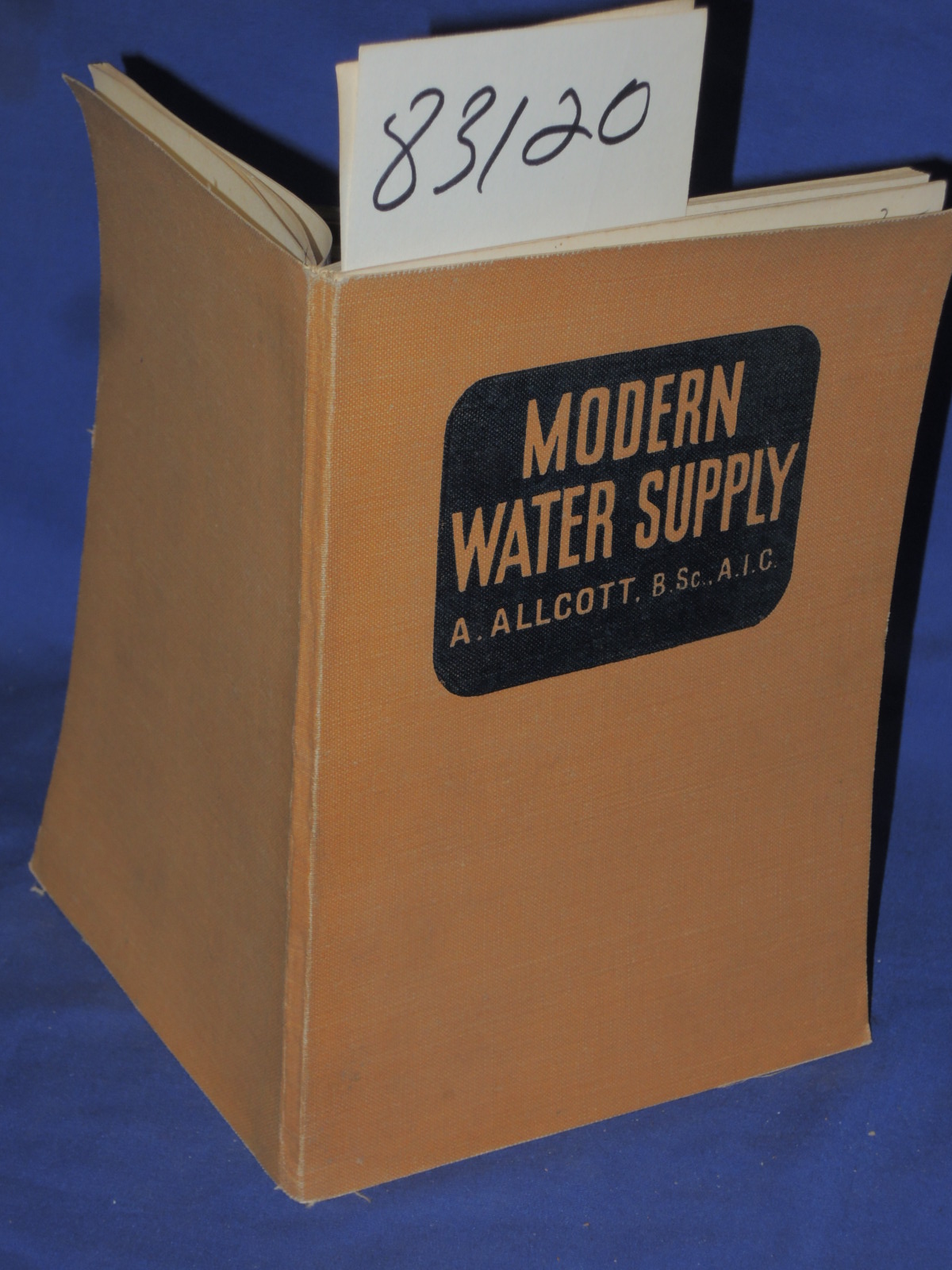 Allcott, A.: Modern Water Supply: Cassell\'s Science Topics edited by G. H. Le...