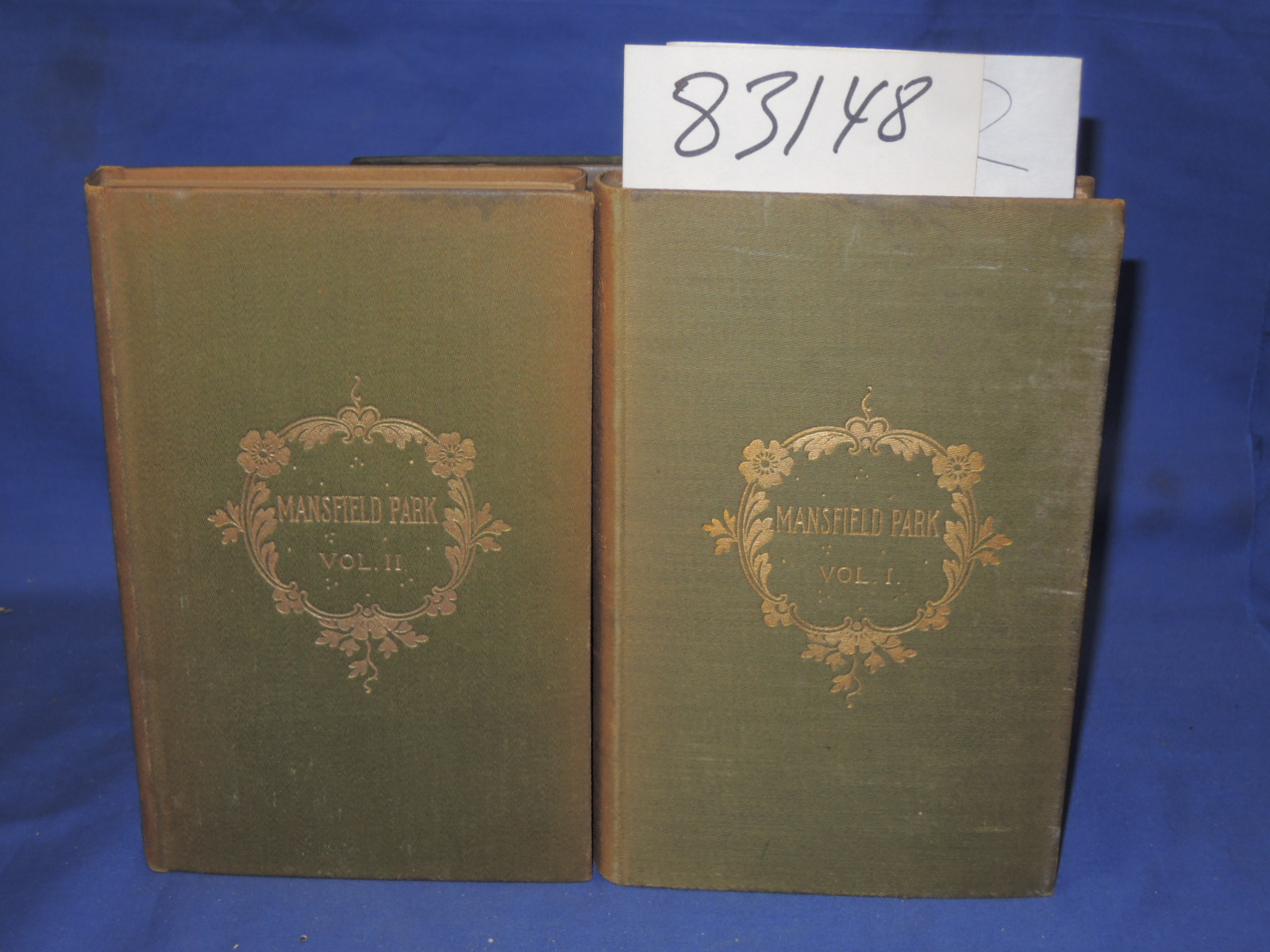 Austen, Jane: Mansfield Park (2 volumes) 1898 & 1901