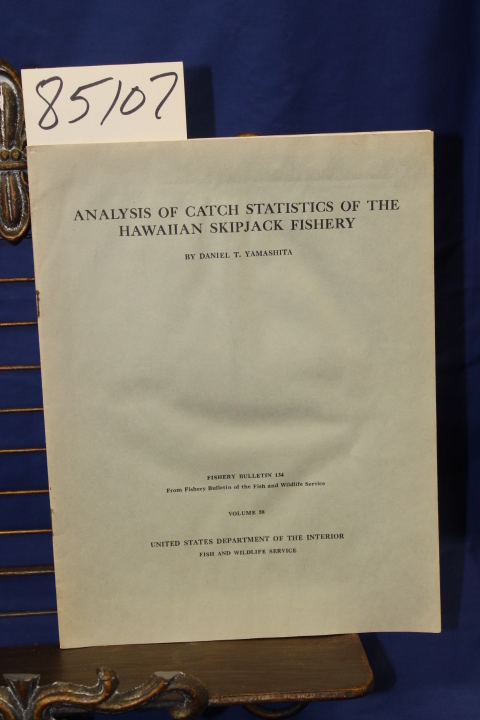 Yamashita, Daniel T.: ANALYSIS OF CATCH STATISTICS OF THE HAWAIIAN SKIPJACK F...