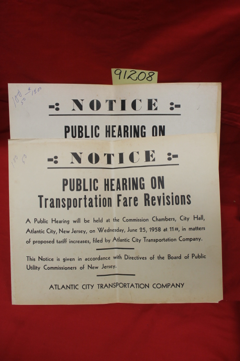 Atlantic City Transportation Co.: Atlantic City Transportation Company Public...