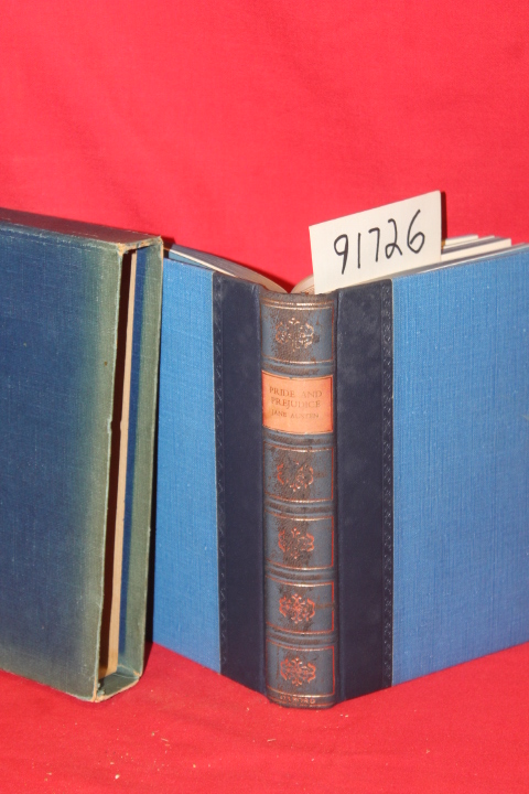 Austen, Jane: Pride and Prejudice BLUE LEATHER IN SLIPCASE