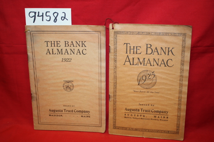 Augusta Trust Company: The Bank Almanac 1922 OR 1925