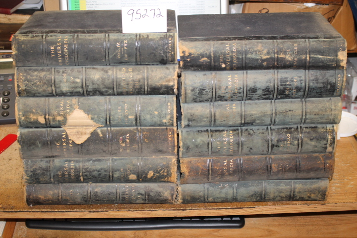 Adams, Charles Kendall: The Universal Cyclopedia (12 volumes)