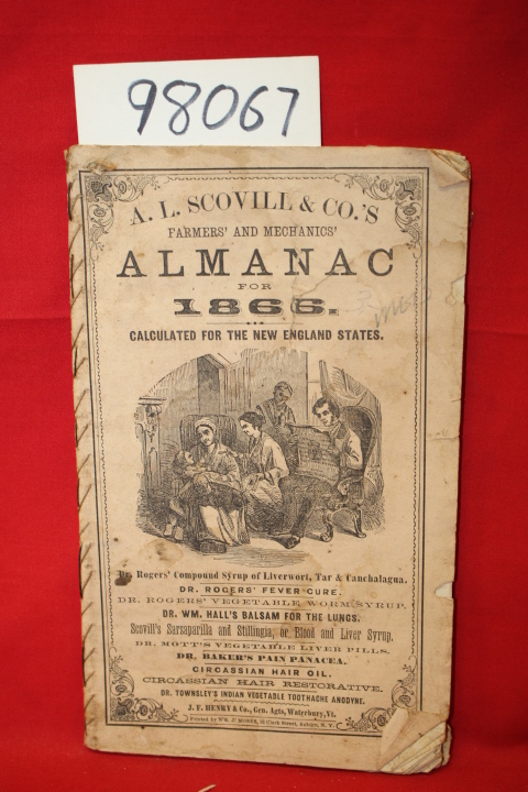 A. L. Scovill & Co.: A. L. Scovill & Co.'s Almanac for 1866 Calculated for th...