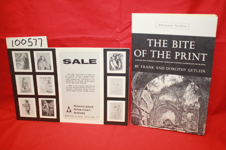 Associated American Artists; Getlein...: Sale; The Bite of the Print (Advance...