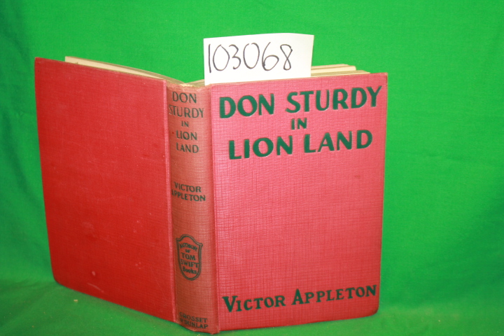 Appleton, Victor: Don Sturdy in Lion Land