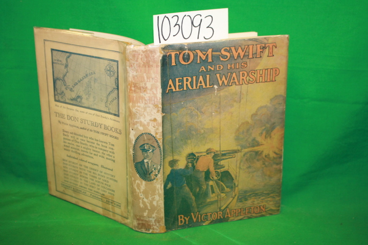 Appleton, Victor: Tom Swift and his Aerial Warship WORN DJ