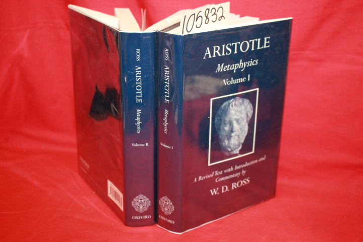 Aristotle; Ross, W. D.: Artistotle Metaphysics Volumes 1 & 2