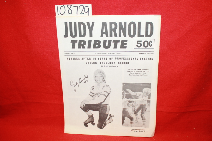 Anderson, E.: Judy Arnold Tribute: Retires After 15 Years of Professional Ska...