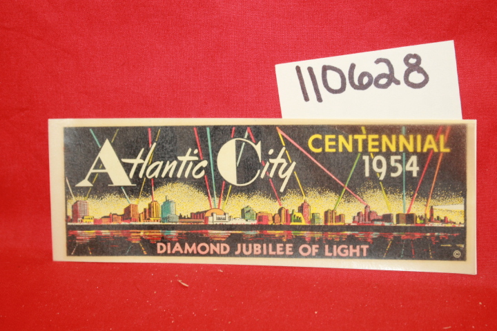 Atlantic City Centennial: Atlantic City Centennial 1954 Diamonds Jubilee Ligh...