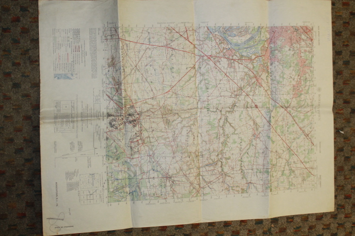 Army Map Service: Map of Bordentown, New Jersey