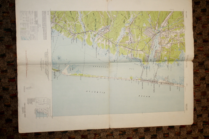 Army Map Service: Map of Toms River, New Jersey