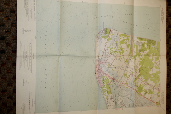 Army Map Service: Map of Cape May, New Jersey