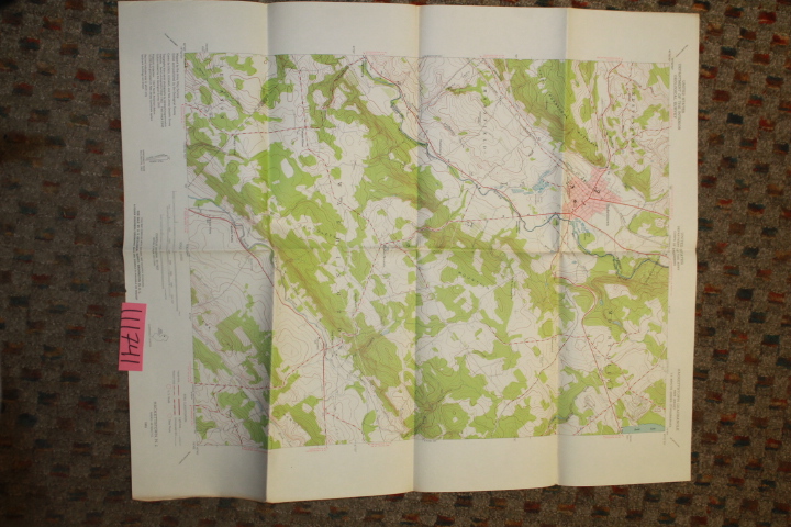 Army Map Service: Map of Hackettstown, New Jersey